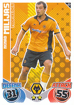 Nenad Milijas Wolverhampton Wanderers 2010/11 Topps Match Attax #351